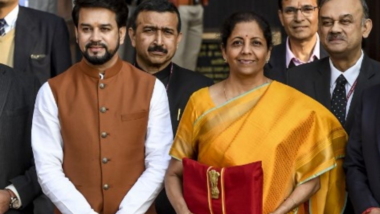 Nirmala Sitharaman budget saree 2020