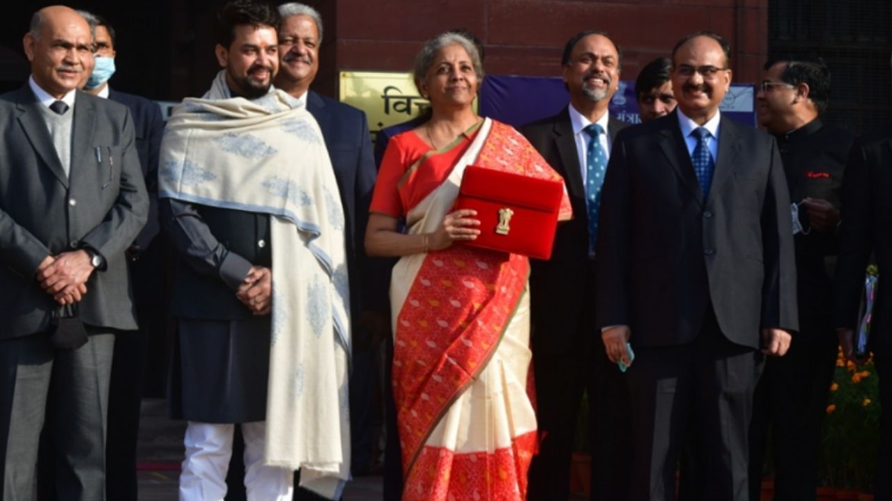 Nirmala Sitharaman budget saree 2021