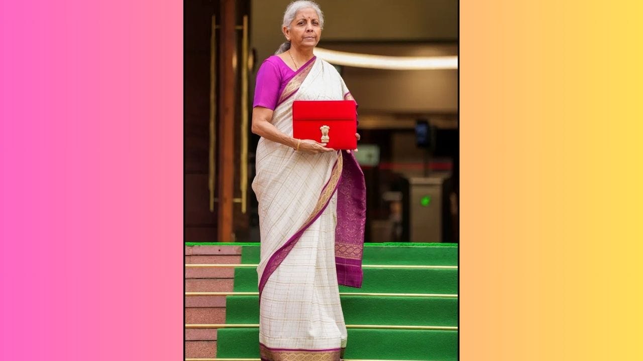 Nirmala Sitharaman budget saree 2024