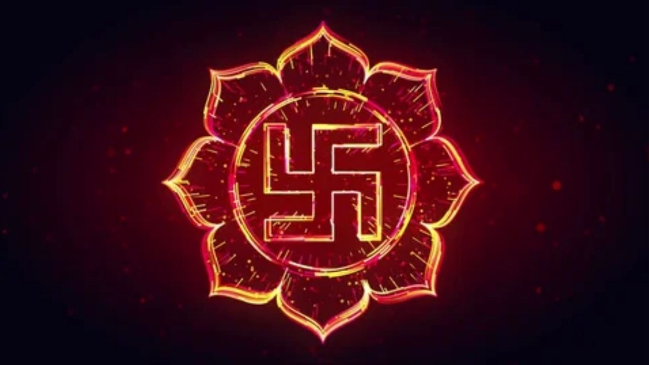 Swastik Sign: હિન્દુઓનું પવિત્ર પ્રતીક સ્વસ્તિક શા માટે ખૂબ જ શુભ છે? જાણો  તેના આકારનું રહસ્ય - Gujarati News | Swastik Sign Why is Swastik, the  sacred symbol of Hindus, very auspicious,