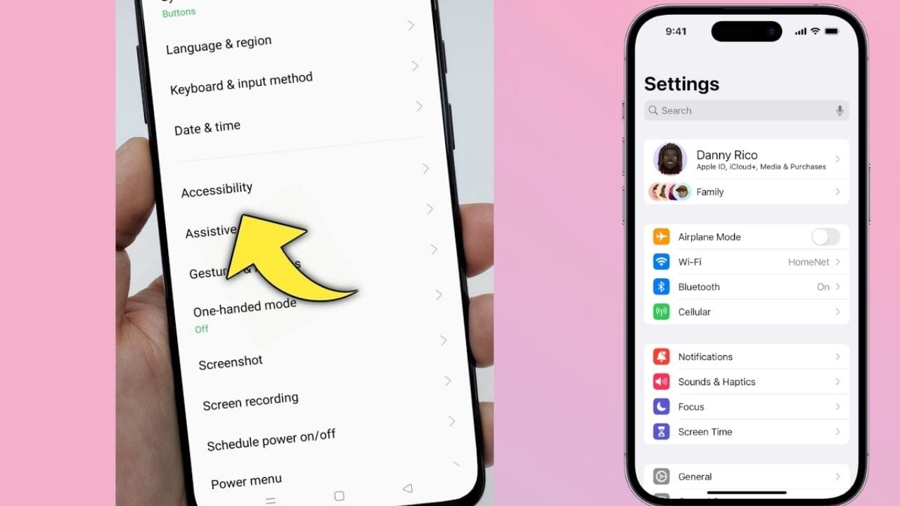 આ પછી, જો તમે થોડું સ્ક્રોલ કરશો, તો તમને ઍક્સેસિબિલિટીનો વિકલ્પ દેખાશે. તેના પર ક્લિક કરો.
