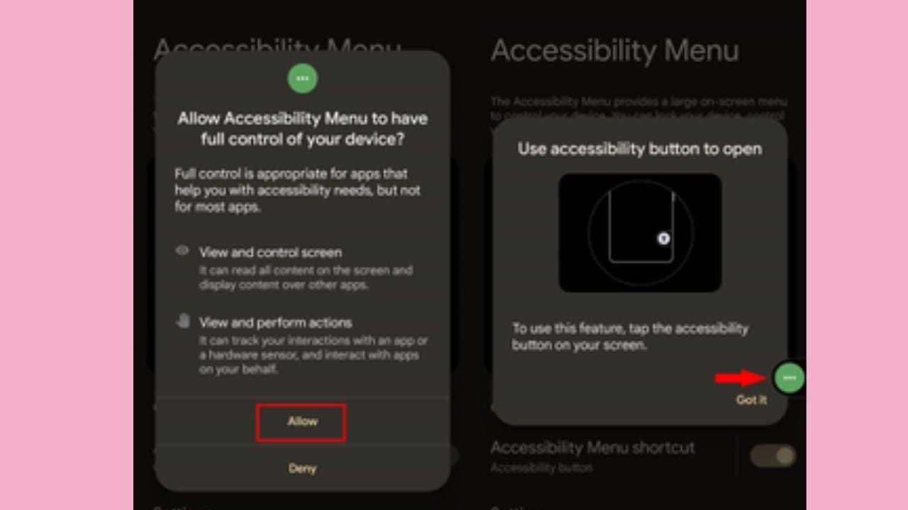ઍક્સેસિબિલિટી પર ક્લિક કર્યા પછી, સેટઅપ વૉઇસ કંટ્રોલ વિકલ્પ પર જાઓ.