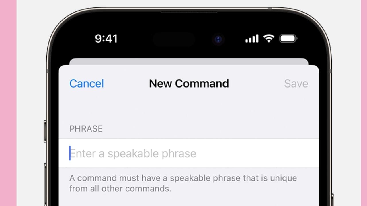 અહીં Create New Command પર ક્લિક કરો. હવે તમારા અવાજમાં નેક્સ્ટ કહો અને Run Custom પર ક્લિક કરો. ન્યૂ કમાન્ડ પર હવે જાઓ અને તમારી આંગળીને તે ડાયરેક્શમાં સ્લાઇડ કરો જ્યાં ઇન્સ્ટાગ્રામ રીલ્સ સ્ક્રોલ કરો છો.