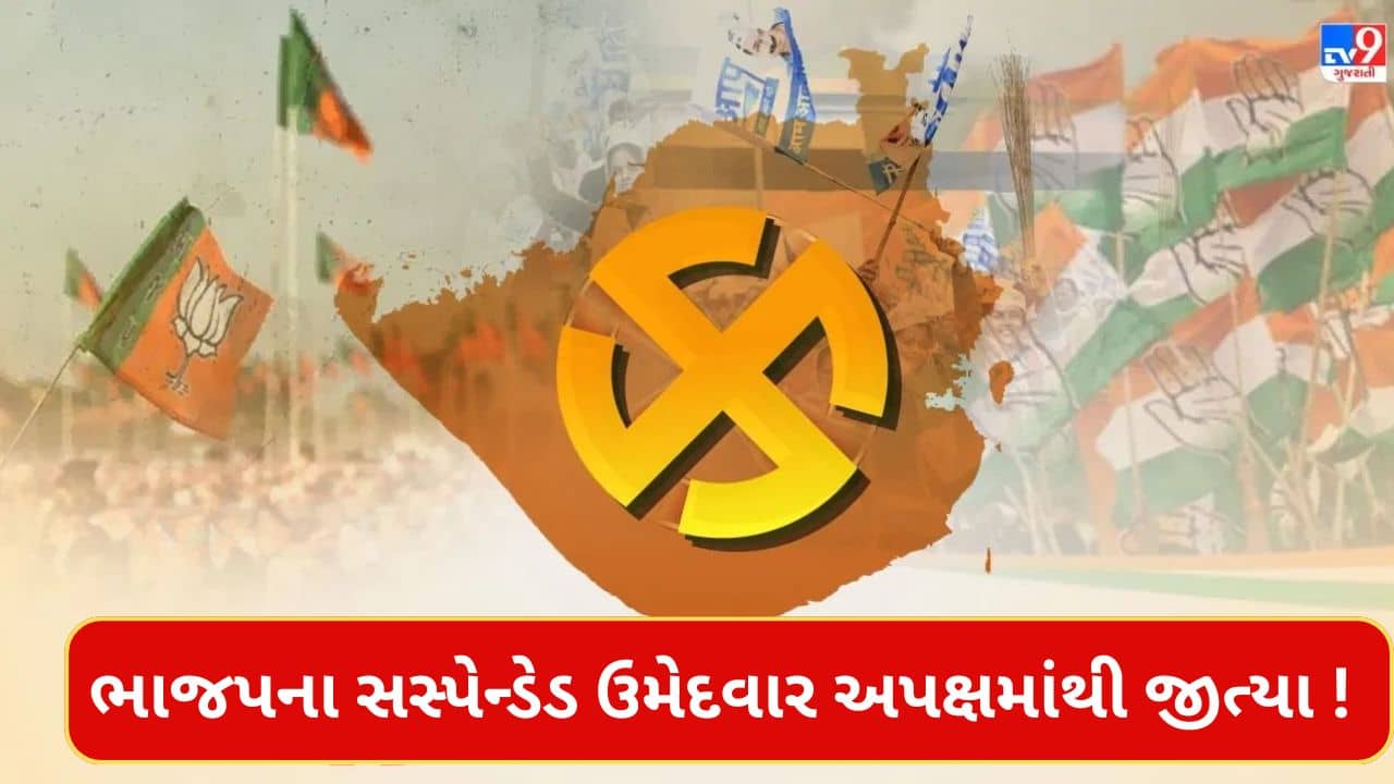 પાટણની ચાણસ્મા બેઠક સર્જાયો અપસેટ ! ભાજપના સસ્પેન્ડ કરાયેલ ઉમેદવાર અપક્ષમાંથી ઉમેદવારી કરી જીત્યા