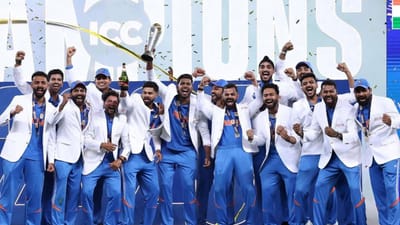 ટીમ ઈન્ડિયા હાલમાં જે રીતે ક્રિકેટ રમતા જોવા મળી, ત્યારથી જ નક્કી હતું કે, ચેમ્પિયન ટ્રોફીની વિજેતા ભારતીય ટીમ જ હશે. ભારતીય ટીમે એક બાદ એક મેચ જીતી ફાઈનલમાં એન્ટ્રી કરી હતી. ફાઈનલમાં ન્યુઝીલેન્ડને હરાવીને ચેમ્પિયન બની છે.