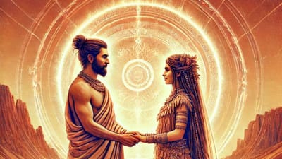 શરૂઆતના સમયમાં લગ્નનો મુખ્ય હેતુ વંશ વધારવાનો અને સામાજિક વ્યવસ્થા જાળવવાનો હતો. પુરાણો અનુસાર, વિશ્વનું પહેલું લગ્ન મનુ અને શતરૂપા વચ્ચે થયો હતો. મનુ અને શતરૂપા પહેલું યુગલ છે. જેમના બાળકો આજે આખી દુનિયામાં છે. બંને બ્રહ્મા દ્વારા બનાવવામાં આવ્યા હતા.