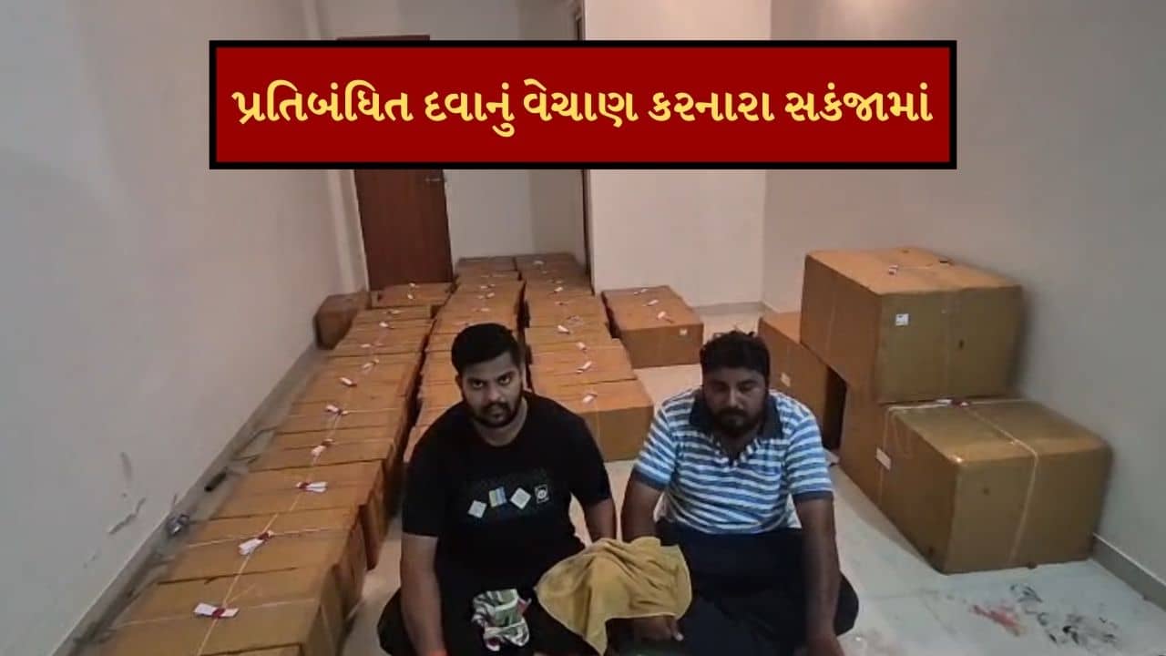 Vadodara Video : વાઘોડિયામાં 1.59 લાખ પ્રતિબંધિત ટ્રામાડોલ ટેબ્લેટ ઝડપાઇ, જાણો કેમ લગાવી દેવાયો છે આ પ્રતિબંધ