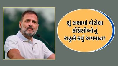 ગુજરાતમા બે પ્રકારના લોકો છે, સભામાં બેસેલા કોંગ્રેસીઓનું રાહુલે જ આવુ નિવેદન આપી કર્યુ અપમાન?- જુઓ Video