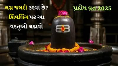 પ્રદોષ વ્રત પર શિવલિંગ પર આ વસ્તુઓ અર્પણ કરો, લગ્નની શરણાઈઓ જલદી વાગશે!