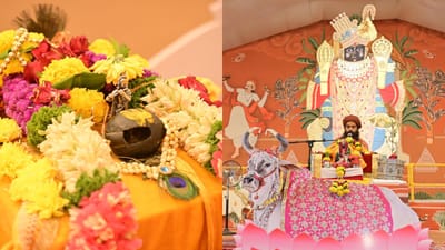 અમદાવાદનાં નિકોલ વિસ્તારમાં આવેલા વિરાંજલી મેદાનમાં ગૌસેવા મહાઅભિયાન હેઠળ ‘શ્રી ભક્તમાલ કથા’ નું દિવ્ય આયોજન.