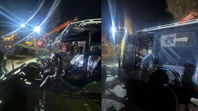 Breaking News : સાબરકાંઠાના વડાલી નજીક જીપ અને ટ્રક વચ્ચે સર્જાયો અકસ્માત, 2 લોકોના મોત, જુઓ Video