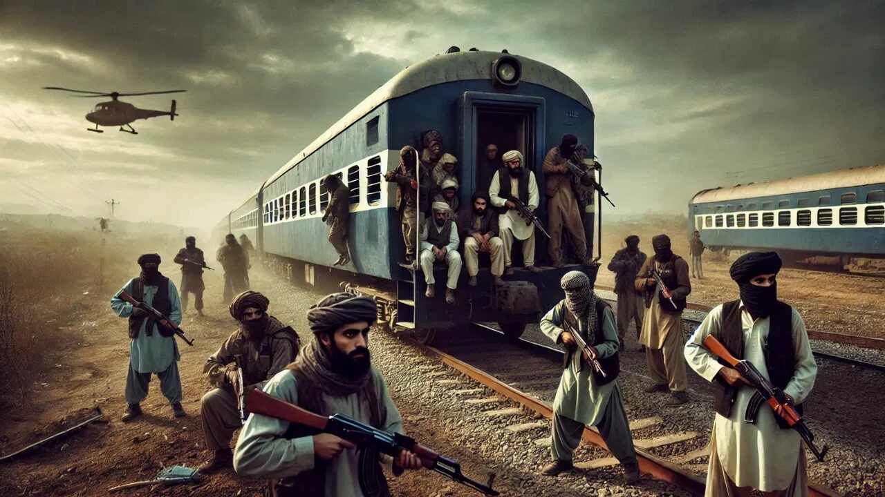 BREAKING NEWS: Terrorists in Pakistan hijacked Jafar Express train