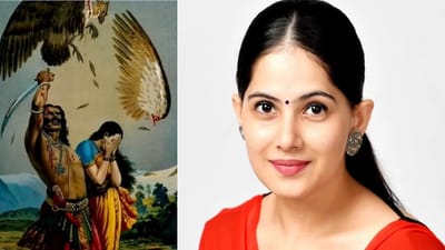 રામ અને રાવણ પર જયા કિશોરીએ આપેલુ નિવેદન ભારે ચર્ચા જગાવી રહ્યુ છે. રાવણને બળાત્કારી ગણાવતા, તેણીએ કહ્યું, 'તેણે સીતાને એટલા માટે સ્પર્શ કર્યો નહીં કારણ કે તે લાચાર હતી, કારણ કે...', આ નિવેદનથી હાલમાં દરેક જગ્યાએ ફક્ત જયા કિશોરીની જ ચર્ચા થઈ રહી છે.