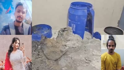 મેરઠની એક ખતરનાક ઘટના સામે આવી છે. એક મહિલાએ પ્રેમી સાથે મળીને પતિની હત્યા કરી. મૃતદેહના ટુકડા કરી ડ્રમમાં ભરીને સિમેન્ટથી બંધ કરીને સીલ કરી દિધા. જે બાદ તે તેના પ્રેમી સાથે શિમલાને ફરવા જતી રહી. શિમલાથી પરત ફર્યાના 14 દિવસ બાદ હત્યાનો પર્દાફાશ થયો.પોલીસે મહિલા અને તેના પ્રેમીની ધરપકડ કરી હતી. ઘરની અંદરથી ડ્રમ જપ્ત કરવામાં આવ્યું હતું અને પોસ્ટમોર્ટમ માટે લઈ જવામાં આવ્યું હતું. વાસ્તવમાં ડ્રીલ મશીન વડે સિમેન્ટ તોડીને પણ લાશ કાઢવી પણ મુશ્કેલ બની હતી. પોસ્ટમોર્ટમ હાઉસમાં ડ્રીલથી ડ્રમ કાપવામાં આવ્યુ હતું.