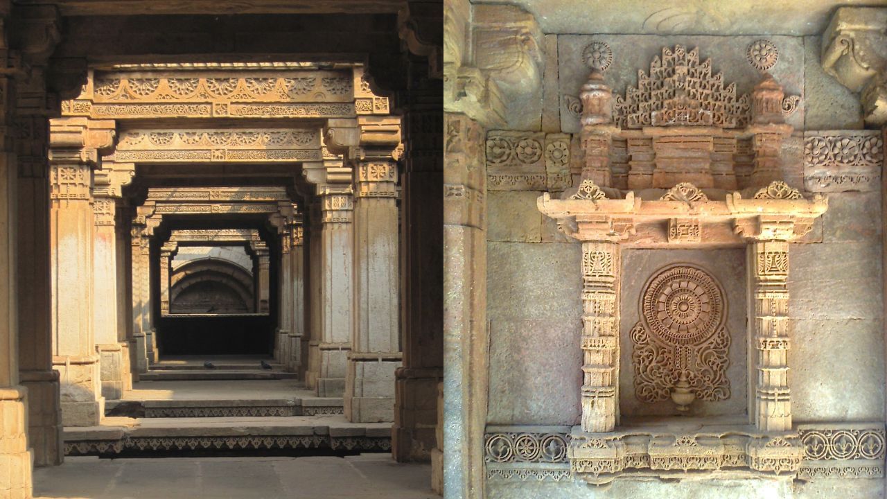 પછી મહમદ બેગડો ત્યાં આવ્યો અને રાણી રૂડીબાઈના સૌંદર્યથી પ્રભાવિત થઈને લગ્નનો પ્રસ્તાવ આપ્યો. રાણીએ શરત મૂકી કે પહેલા વાવનું અધૂરુ કાર્ય પૂર્ણ કરાવશો, ત્યારબાદ જ લગ્ન કરશે. કારણ કે રાણી માટે તેમના પતિનું કાર્ય પૂર્ણ કરવું અને પ્રજાના હિતમાં કાર્ય કરવું અગત્યનું હતું. (Credits: - Wikipedia)