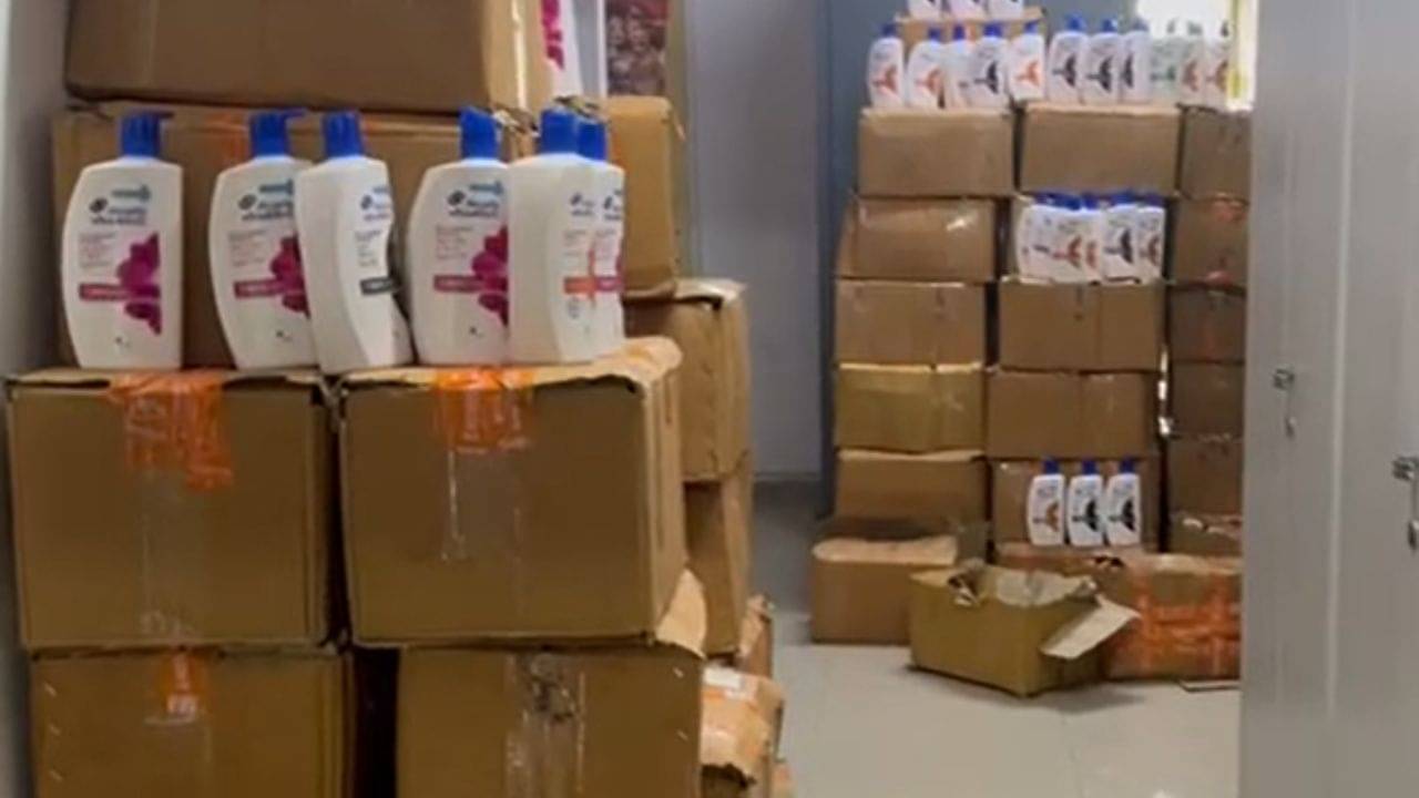 સુરતમાં બ્રાન્ડેડ કંપનીના નામે વેચાતા હતા ‘નકલી શેમ્પૂ’, લાખોનો મુદ્દામાલ જપ્ત, જુઓ Video