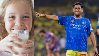 IPL 2025 : એમએસ ધોની રોજ 5 લિટર દૂધ પીવે છે ? થાલાએ કેપ્ટન કુલ અંદાજમાં આપ્યો જવાબ