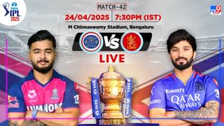 RCB vs RR Live Score, IPL 2025 : બેંગ્લોર ફરી ઘરઆંગણે ટોસ હારી ગયું, રાજસ્થાન પહેલા બોલિંગ કરશે RCB vs RR Live Score, IPL 2025 : બેંગ્લોર ફરી ઘરઆંગણે ટોસ હારી ગયું, રાજસ્થાન પહેલા બોલિંગ કરશે