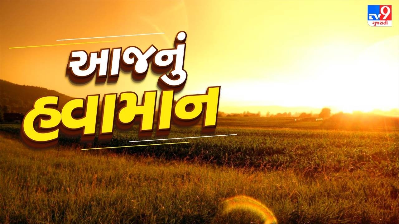 આજનું હવામાન : હવામાન વિભાગે ગરમીને લઈ કરી મોટી આગાહી, 2 થી 3 ડિગ્રીનો તાપમાનમાં વધારો થવાની શક્યતા, જુઓ Video