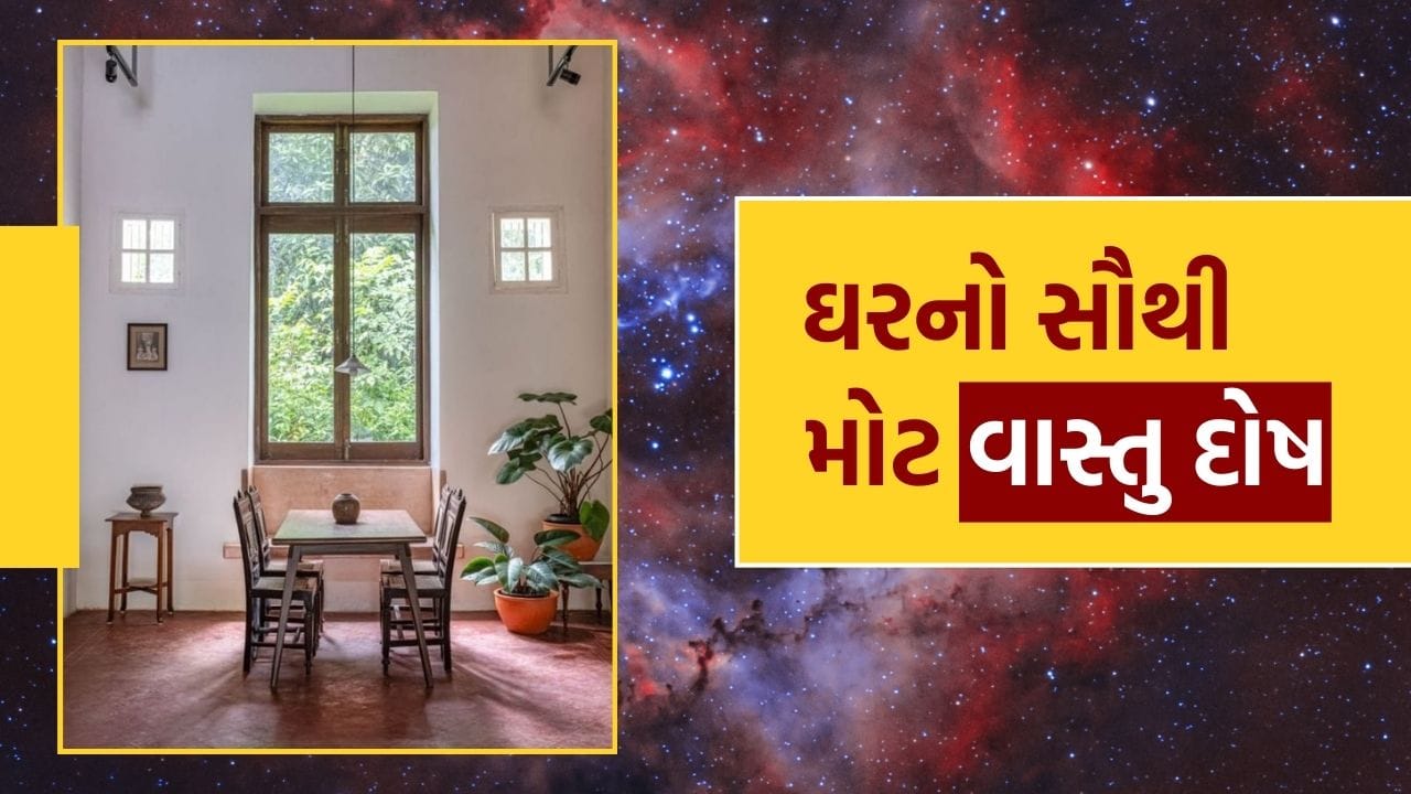વાસ્તુ દોષ એટલે ઘરની રચના અથવા ઉર્જામાં અસંતુલન, જે નકારાત્મક ઉર્જા અને સમસ્યાઓનું કારણ બની શકે છે.