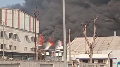 અંકલેશ્વરના પાનોલીની કેમિકલ કંપનીમાં લાગેલી આગ અન્ય કંપનીમાં પણ ફેલાઈ, જુઓ વીડિયો