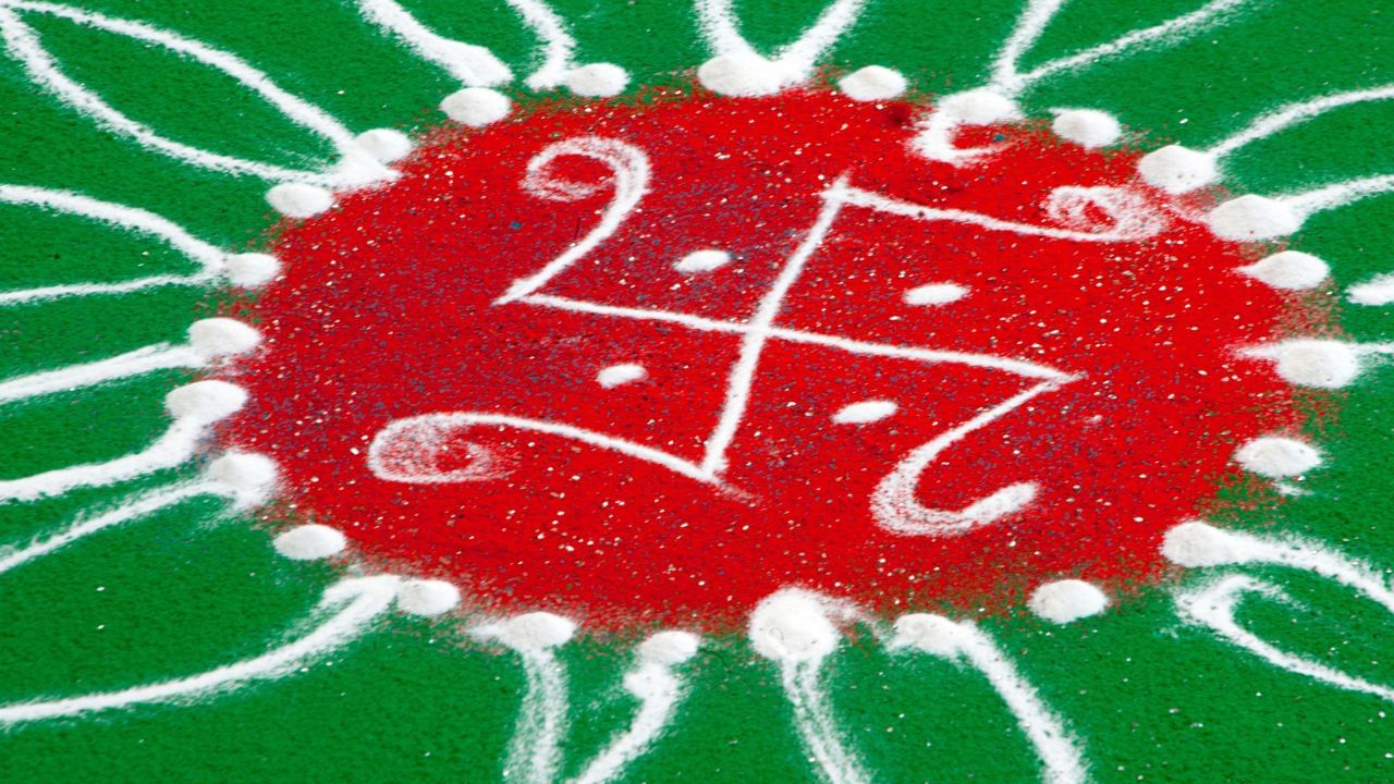 મંગળવાર હનુમાનજી અને મંગળ ગ્રહનો દિવસ. મંગળ ગ્રહ દુઃસાહસ, વિવાદ અને ગુસ્સાનો કારક છે. સ્વસ્તિકથી આ ગ્રહ શાંત થાય છે. ( Credits: Getty Images )