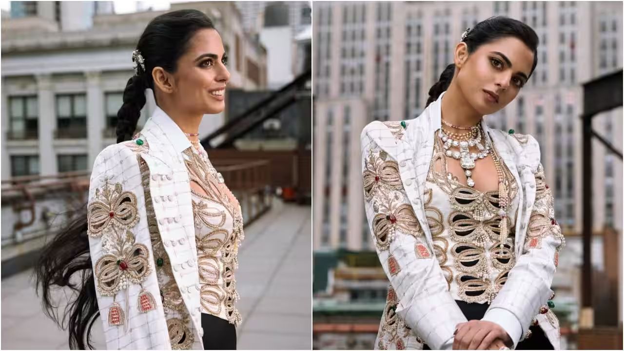 ઈશા અંબાણી પાંચમી વખત મેટ ગાલામાં હાજર રહી