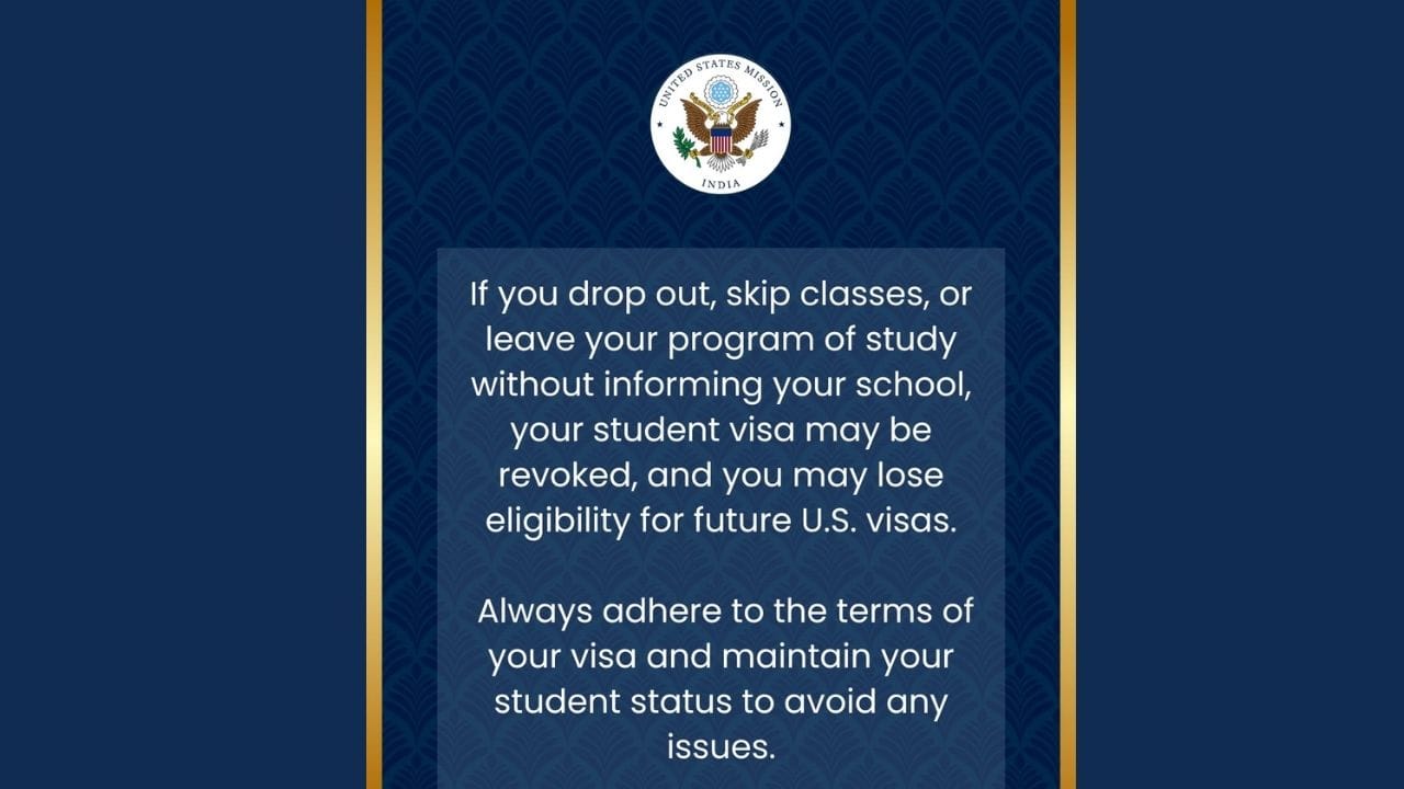 વર્ષ 2023 માં, યુએસ કોન્સ્યુલેટે ભારતમાં 1.4 લાખથી વધુ વિદ્યાર્થી વિઝા જાહેર કર્યા હતા, જે કોઈપણ દેશની તુલનામાં સૌથી વધુ છે અને આ સતત ત્રીજા વર્ષે એક નવો રેકોર્ડ છે. તે જ વર્ષે, ભારતમાં યુએસ મિશને કુલ 14 લાખ વિઝા અરજીઓ પર પ્રક્રિયા કરી.