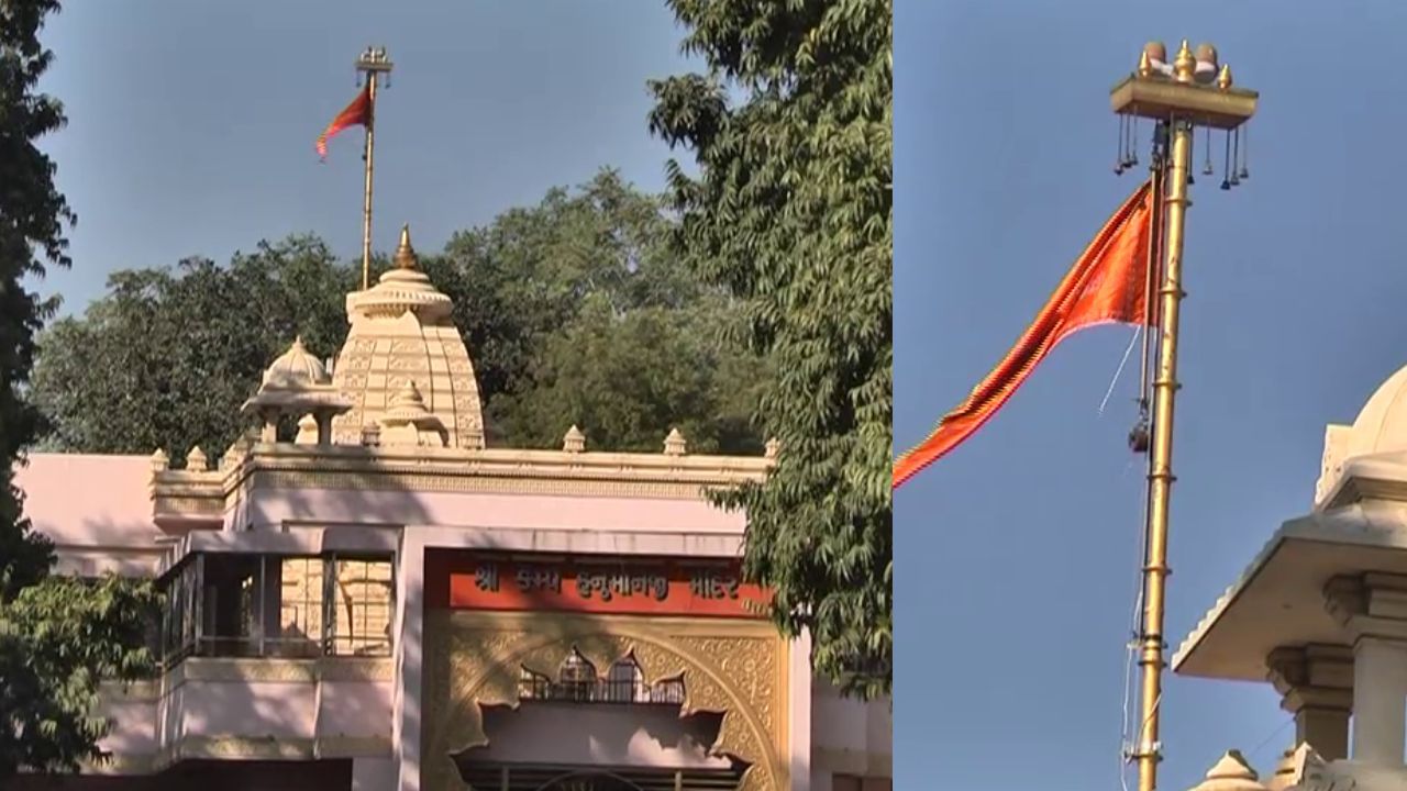 મંદિર દ્રવિડિયન શૈલીમાં નિર્મિત છે અને અંદરના ગર્ભગૃહમાં સોનાથી મઢાયેલ હનુમાનજીની મૂર્તિ છે. મંદિરની દિવાલો પર ભગવાન રામના નામો લખેલા છે, જે ભક્તોને આધ્યાત્મિક શાંતિ અને શક્તિનો અનુભવ કરાવે છે.