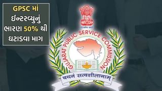ગુજરાતમાં GPSC દ્વારા લેવાતી આસિસ્ટન્ટ પ્રોફેસરની ભરતીમાં ઈન્ટરવ્યુનું ભારણ 50% થી ઓછુ કરવાની કોંગ્રેસની માગ