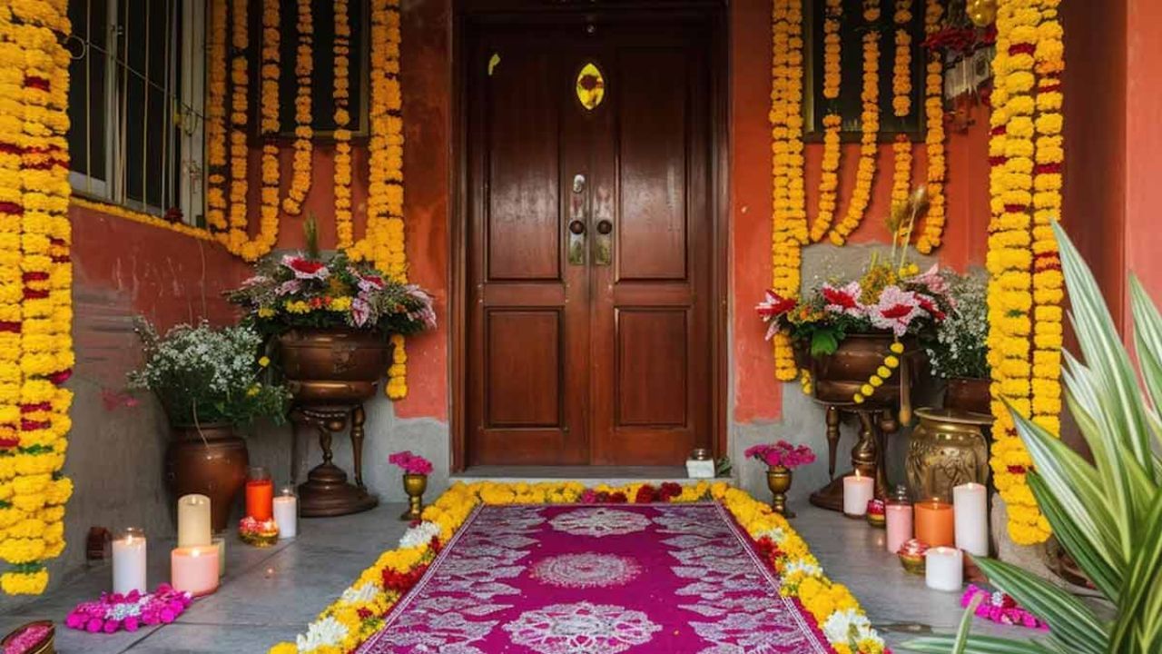 ઉંબરાની પૂજા કરવાથી શું ફાયદા થાય છે?: ઉંબરા પૂજા ઘરમાં પોઝિટિવ એનર્જી લાવે છે. આવી સ્થિતિમાં બધા શુભ અને મંગળ કાર્યો પૂર્ણ થાય છે. એવું માનવામાં આવે છે કે ઉંબરાની પૂજા કરવાથી બધા ગ્રહો શાંત થઈ જાય છે અને ઘરના વાસ્તુ દોષો પણ દૂર થાય છે.
