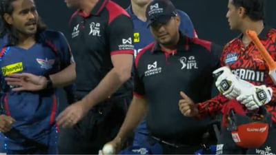 IPL 2025: અભિષેક શર્મા અને દિગ્વેશ રાઠી વચ્ચે લાઈવ મેચ દરમિયાન ઝપાઝપી થઈ, વચ્ચે આવ્યા અમ્પાયર