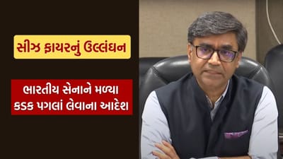 Breaking News : પાકિસ્તાને કરેલા સીઝ ફાયરના ઉલ્લંઘન બાદ ભારતીય સેનાને અપાયો છૂટો દોર, સેના કરશે કાર્યવાહી