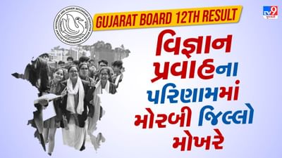 Gujarat Board 12th Science Result 2025 : વિજ્ઞાન પ્રવાહના પરિણામમાં મોરબી જિલ્લો મોખરે, સૌથી ઓછુ દાહોદ જિલ્લાનું આવ્યું પરિણામ, જુઓ Video