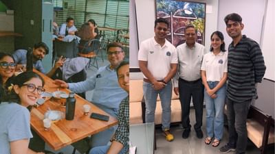 બોલિવુડ અભિનેતા અમિતાભ બચ્ચનની દોહિત્રી નવ્યા નવેલી નંદાએ સોશિયલ મીડિયા પર પોતાની કેમ્પસના કેટલાક ફોટો શેર કર્યા છે. જે કેમ્પસની અંદર છે. આ ફોટોમાં નવ્યા પોતાના મિત્રો સાથે મસ્તી અને સેલ્ફી લેતી જોવા મળી રહી છે.