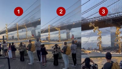 Breaking News : ન્યૂયોર્કમાં મોટો અકસ્માત, મેક્સીકન નેવીનું જહાજ બ્રુકલિન બ્રિજ સાથે અથડાયું, 19 લોકો ઘાયલ, જુઓ Video