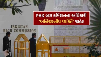 Breaking News : ભારતે વધુ એક PAK હાઇ કમિશનના અધિકારીને 'persona non grata' જાહેર કર્યા, ભારત છોડવાનો આદેશ