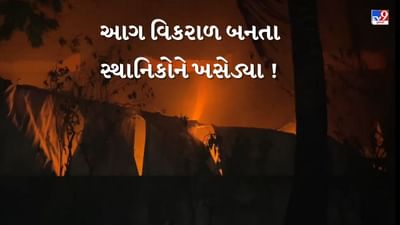 Breaking News : પ્લાસ્ટિકની કંપનીમાં લાગી ભીષણ આગ, સ્થાનિકોને અન્ય સ્થળે ખસેડવાની ફરજ પડી, જુઓ Video