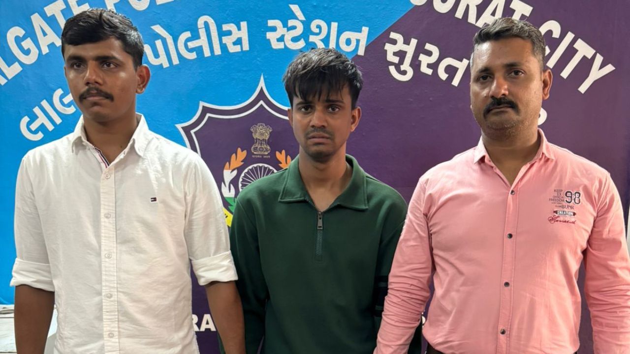 Surat : લાલગેટ પોલીસે 9.95 લાખના MD ડ્રગ્સ સાથે એકની ધરપકડ કરી, જુઓ Video