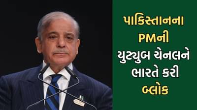 Breaking News: ભારતે પાકિસ્તાનના PM શાહબાઝ શરીફની સત્તાવાર યુટ્યુબ ચેનલ કરી બ્લોક