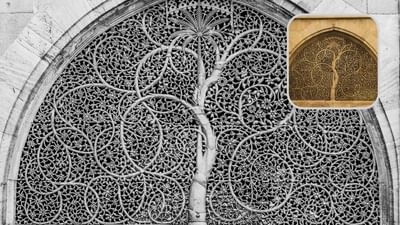 સીદીસૈયદની જાળીની જાળી નામ એ કારણસર પડ્યું છે કે આ મસ્જિદ અને તેની પ્રખ્યાત જાળીઓનું નિર્માણ સુલતાન મહમુદ બેગડાના દાસસૈનિક "સીદી સાઇદ" દ્વારા કરવામાં આવ્યું હતું. તેમણે જીવનના અંતિમ વર્ષોમાં આ મસ્જિદ બાંધવાનું શરૂ કર્યું હતું.(Credits: - Wikipedia)