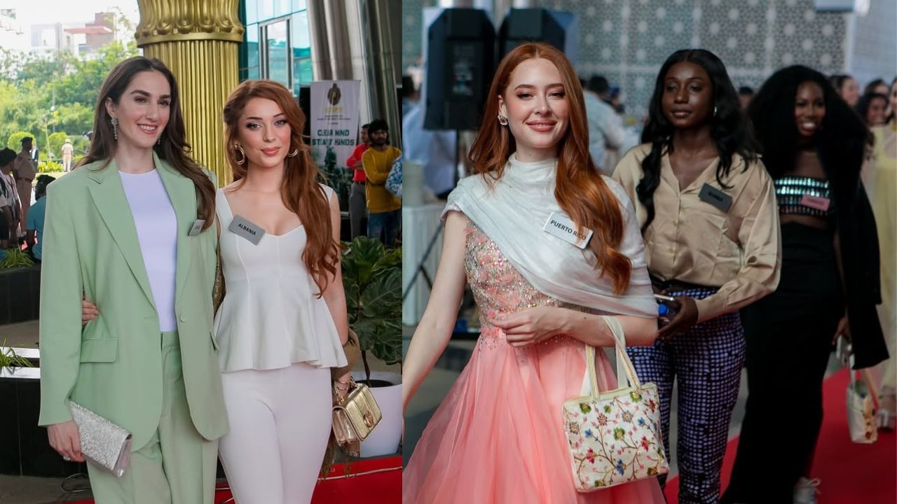 બાદમાં સાંજે તેલંગાણા સચિવાલય ખાતે સહભાગીઓનું ભવ્ય સ્વાગત કરવામાં આવ્યું.