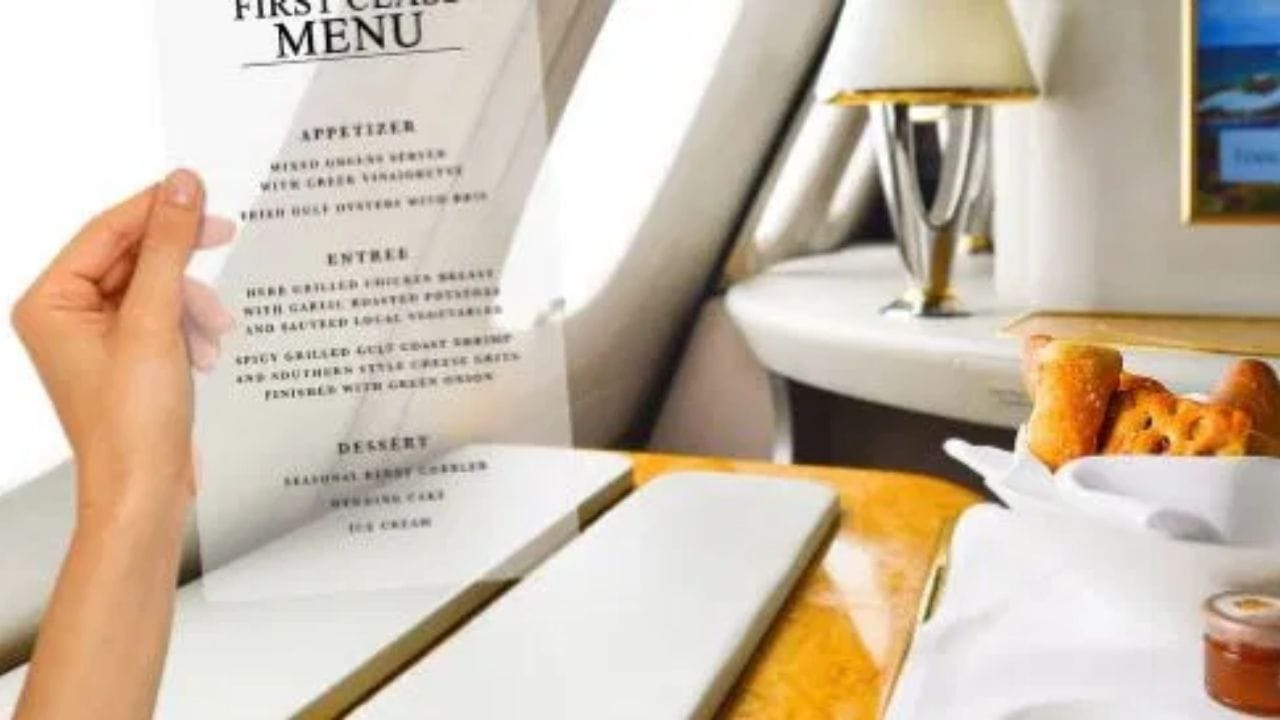 આંતરરાષ્ટ્રીય એરલાઇન્સના ડિઝાઇનર મેગેઝિન અને મેનુ કાર્ડ આકર્ષક છે. તેમના પર તમારું નામ લખેલું નથી, પણ તે ઘરે પ્રદર્શિત કરવા માટે પૂરતા સુંદર છે. તમે તેમને પણ લઈ જઈ શકો છો.
