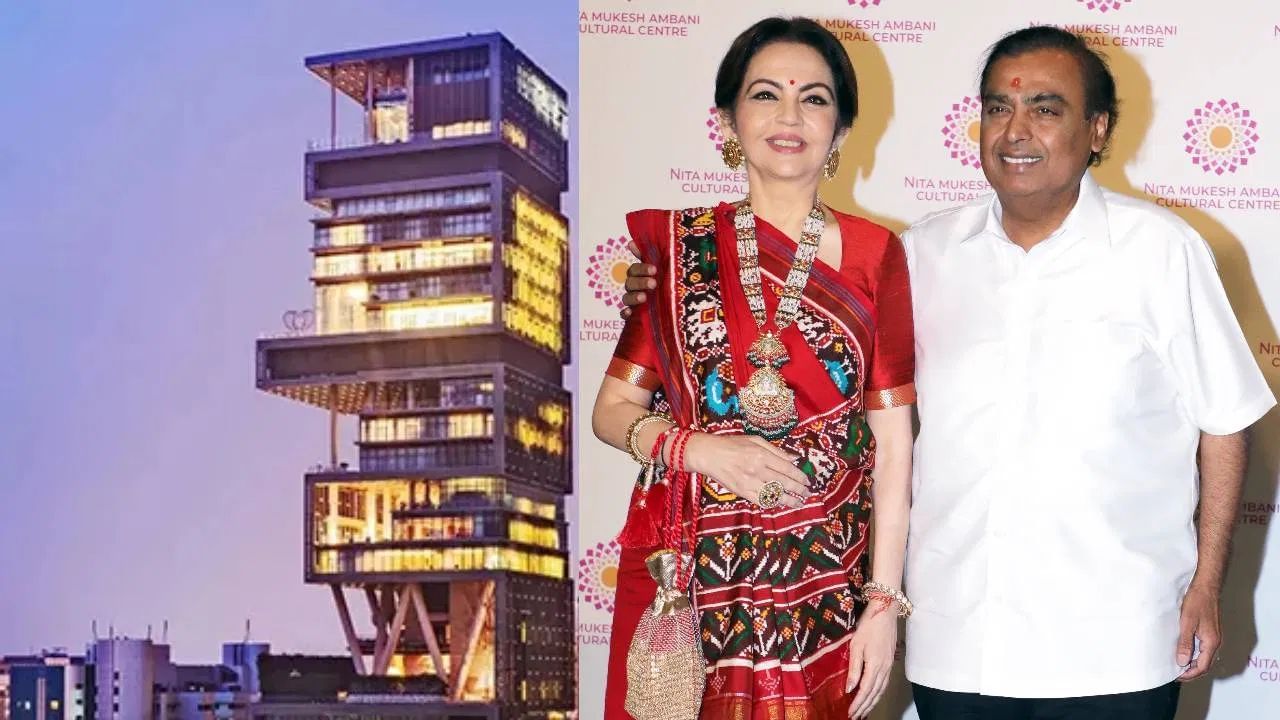 એન્ટિલિયાનું રસોડું હાઇ-ટેક સુવિધાથી સજ્જ છે, જ્યાં એક પ્રોફેશનલ ટીમ ખાવાનું બનાવતી હોય છે. અહેવાલો અનુસાર જાણવા મળ્યું છે કે, દરરોજ લગભગ 4,000 રોટલી બનાવવામાં આવે છે,  જે સ્ટાફ અને મહેમાનોના ભોજન માટે હોય છે.