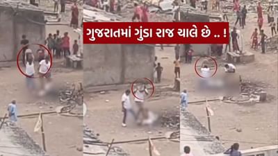 ગુજરાતમાં ગુંડા રાજ ! વાપીમાં લુખ્ખા તત્વો દ્વારા યુવકને જાહેરમાં પથ્થર વડે છુંદી મારવાનો પ્રયાસ, જુઓ Video