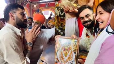 Video : બજરંગબલીની શરણમાં પહોંચ્યા અનુષ્કા અને વિરાટ કોહલી, બાંકે બિહારી બાદ રામલલ્લાના પણ કર્યા દર્શન