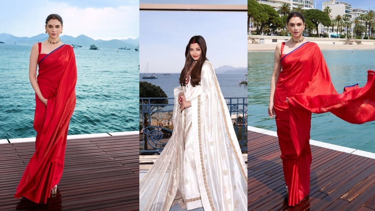 અભિનેત્રીના ફોટો સોશિયલ મીડિયા પર આવતા લોકો આ લુકને ઓપરેશન સિંદૂર સાથે જોડી રહ્યા છે. માત્ર એશ્વર્યા રાય બચ્ચન જ નહી પરંતુ અભિનેત્રી અદિતિ પણ સિંદૂર લગાવી આ ઈન્ટરનેશનલ ફિલ્મ ફેસ્ટિવલમાં પહોંચી હતી.