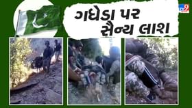 સૈનિકોની લાશ ગધેડા પર લાદીને લઈ જતા હોવાનો પાકિસ્તાનનો વીડિયો વાયરલ સૈનિકોની લાશ ગધેડા પર લાદીને લઈ જતા હોવાનો પાકિસ્તાનનો વીડિયો વાયરલ
