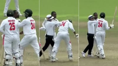 ધક્કામુક્કી અને લડાઈ... લાઈવ મેચમાં બે ખેલાડીઓએ બધી હદ પાર કરી, વીડિયો વાયરલ