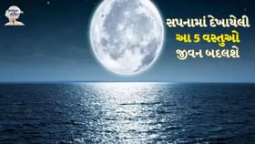 સ્વપ્ન સંકેત: સપનામાં દેખાયેલી આ 5 વસ્તુઓ જીવન બદલશે સ્વપ્ન સંકેત: સપનામાં દેખાયેલી આ 5 વસ્તુઓ જીવન બદલશે